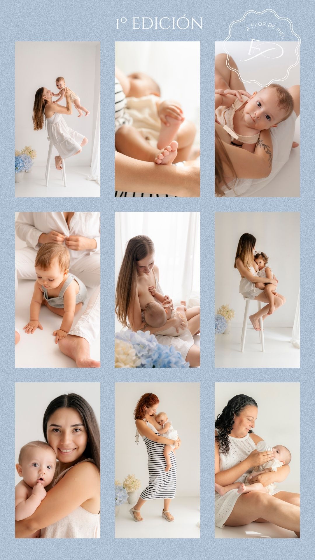 Lactancia 2025 fotos de maternidad en estudio valencia